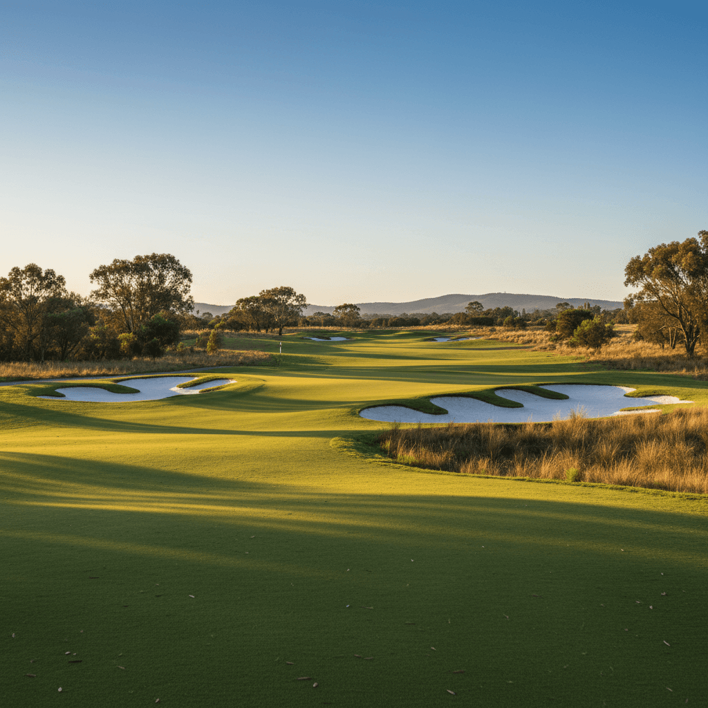 Golf course landscape with 500+ courses available